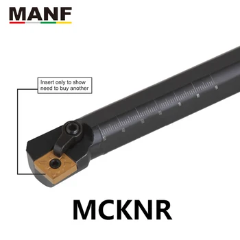 MANF Torno de Ferramentas de 25mm S20R-MCKNR12 Torneamento Interno porta-ferramentas de Corte de Torno CNC, Fresa Barra Fixada para Usinagem de furos Ferramenta de Mandrilar