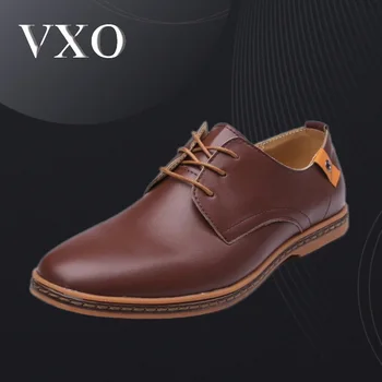 VXO Dividir Homens de Couro Casual Sapatos de Moda de Condução Mocassim Deslizar Sobre Mocassins Homens Sapatos Masculinos Carne Tendão Inferior Sapatos