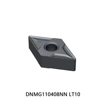 Original DNMG110408NN LT10 CNC lâmina de metal duro inserir moagem insere 10pcs/lot DNMG 110408 NN LT10