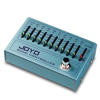 Joyo R-12 Controlador De Equalizador, Efeitos De Guitarra Pedal Board Pedalboard Sintetizador 31.25 Hz To16Khz True Bypass Equalização Equalização