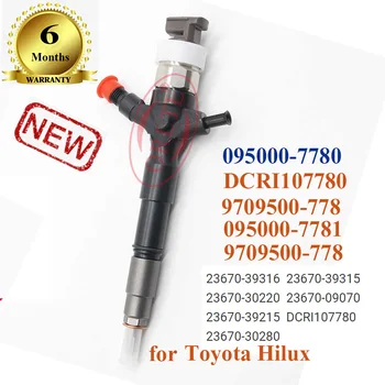 ORLTL Diesel DCRI107780 23670-39316 23670-39315 23670-30220 23670-09070 23670-39215 Injetor de Combustível para a Toyota Dyna Hiace