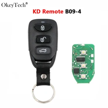Okeytech KD Controle Remoto KD a Chave do Carro Inteligente a Tecla 3+1/4 Botão Chave para KD900 B09-3+1 Para KD900/KD900+/KD200/URG200/Mini KD