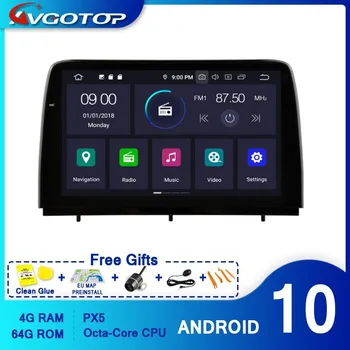 AVGOTOP Android De 10 de Veículos de Rádio para FORD MONDEO FOCO 2019 Auto Multimídia Carplay de Navegação