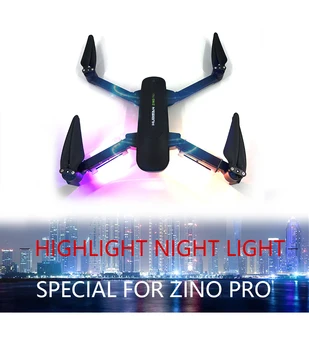 Atualização Acessório para Hubsan Zino Pro aérea fotografar UAV Brilho da Luz do Braço Noite de Luz Voando de peças de Reposição