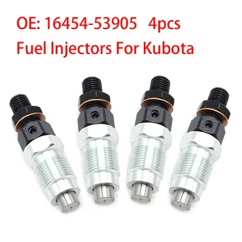 4pcs Novos Injetores de Combustível 16454-53905 Para Kubota V2203 V2003 D1703 Peças de Motor 16454 53905 de Alta Qualidade