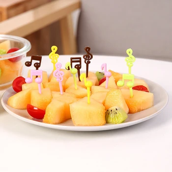16Pcs Crianças Fruto Pega a Agulha Palitos de dente Mini Criativo do Bolo de Frutas de Sobremesa de Alimentos Garfos Caixa de Almoço Decoração Bento Acessórios