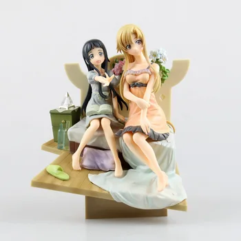 Anime Sword Art Online AsunaYuuki Yui filha de mãe cena de PVC Figura de Ação do Modelo de Brinquedos 21cm