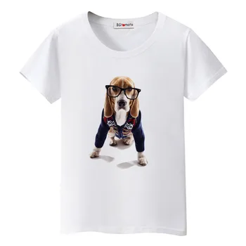 BGtomato 2022 óculos de sol cão fresco camiseta da marca t-shirt das mulheres novo estilo t-shirt criativo de moda streetwear haut femme