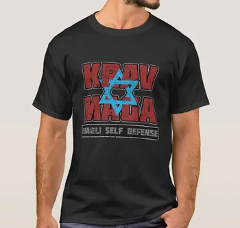 Exclusivo Riscado Projeto De Auto-Defesa De Israel Krav Maga Mens T-Shirt. Verão do Algodão de Manga Curta-O-Pescoço Unisex T-Shirt Nova S-3XL