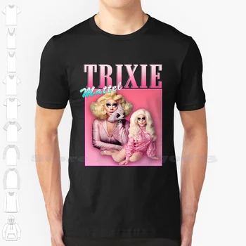 Trixie Mattel Vintage Design Retro Legal De Design De Moda De T-Shirt Tee Trixie Mattel Drag Queen Rupau Drag Race Rpdr Katya Bianca