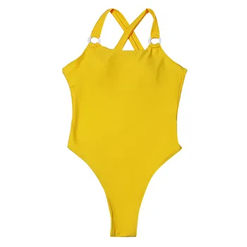 Sexy Banho Camisole Mulheres de Maiô Fashion Bikini Terno Sólido Um pedaço de Swimwears Tankinis Conjunto Swimwears micro