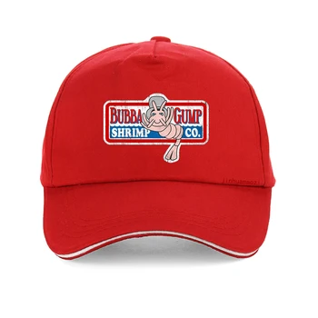 Bonés de beisebol Gump Shrimp CO. Snapback Chapéu de Forrest Gump Cosplay de impressão Snapback Unisex Verão Regulável snapback chapéu