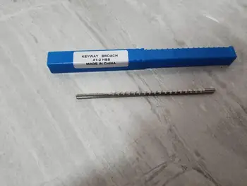 2mm Um Push-Tipo de rasgo de Chaveta Broche Métrica de Tamanho do Aço de Alta Velocidade para a Máquina de Corte da Ferramenta faca
