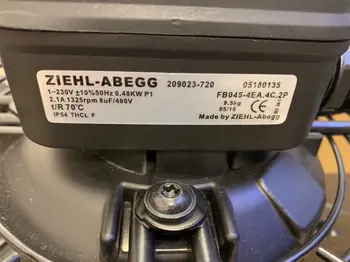 Marca alemã fã FB045-4 ea. 4 c. 2 p dedicado ventilador 230 v equipamento de refrigeração do sistema de ar condicionado