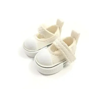 BEIOUFENG 3,5 CM Boneca Sapatos de Boneca Blythe,1/6 BJD Sapatos para Blyth Azone,capa de Couro PU de Articulação do Corpo Sapatos de Bonecas Fantoche 6 Par