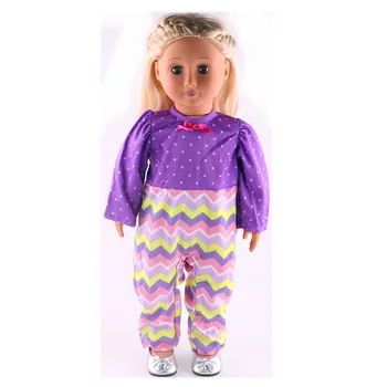 Novo estilo de alta qualidade quente venda de roupas ajuste de 18 polegadas de boneca ,o melhor presente para as crianças N232